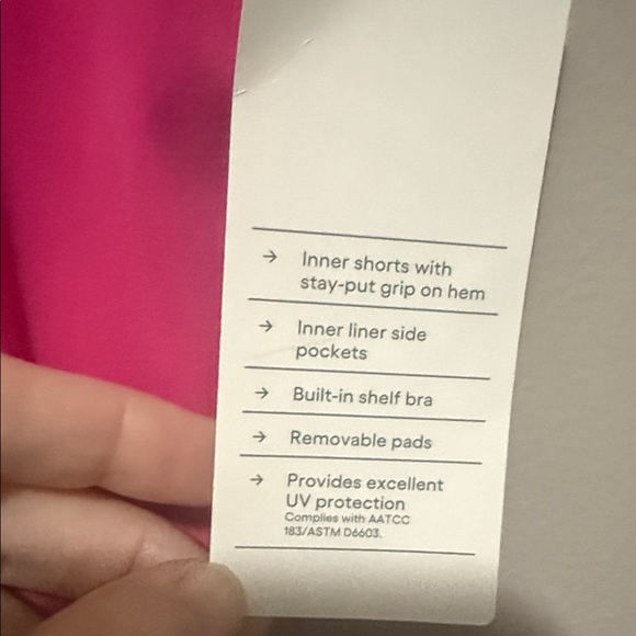 All in Motion Everyday Soft Active Dress | XS Bright Pink | Built-In Shorts - Picture 3 of 10